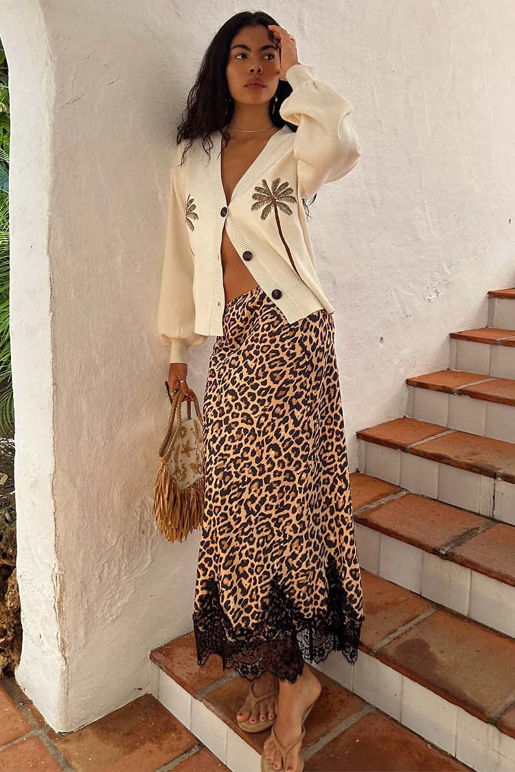 Leopard Lace Midi Maeva – ititaboutique