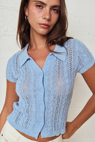Clara Collar Blouse