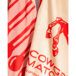 Cowgirl 100% Cotton Luxe Towel, Oversized Western, Nontoxic
