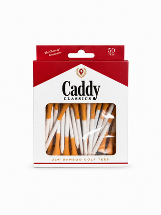 Royal Reds Golf Tees | 50 Bamboo 2¾ Inch