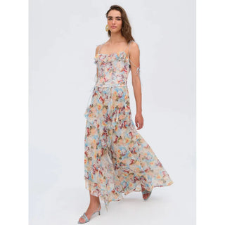 floral ruffle corset dress for love and lemons