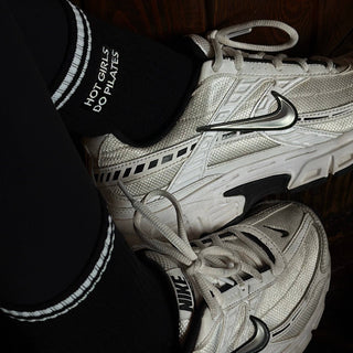 Hot Girls Do PILATES Grip Socks - Black