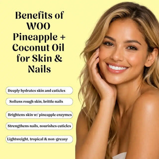 Pineapple + Coconut Oil, 100% Organic