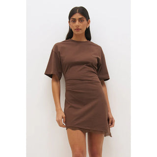 Liora Mini Dress - Fudge