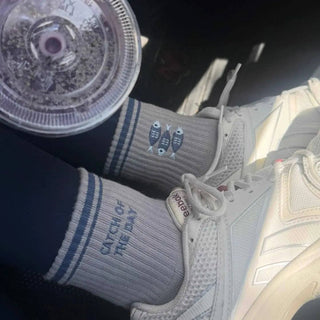 Catch of the Day Grip Socks