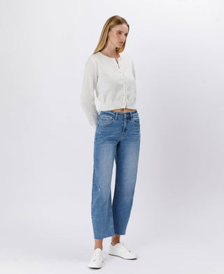 High Rise Mild Barrel Jeans