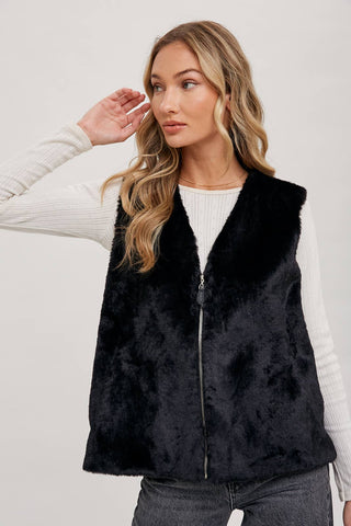 Faux Fur Vest