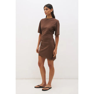 Liora Mini Dress - Fudge