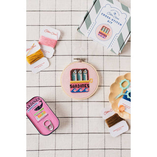 Sardines Cross Stitch Kit