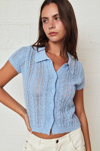 Clara Collar Blouse