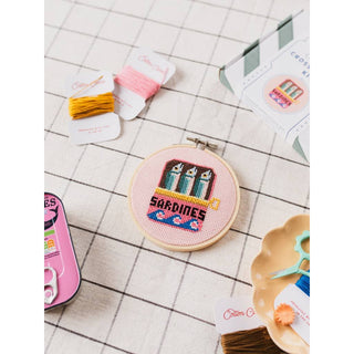 Sardines Cross Stitch Kit
