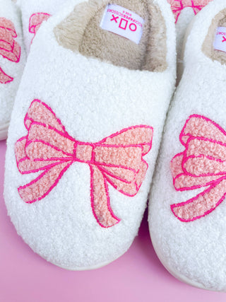 Bow Slippers