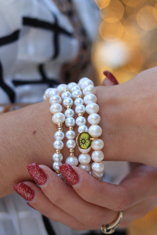 Not Your Average Pearls Bracelet