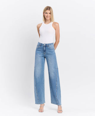 Super High Rise Barrel Jeans