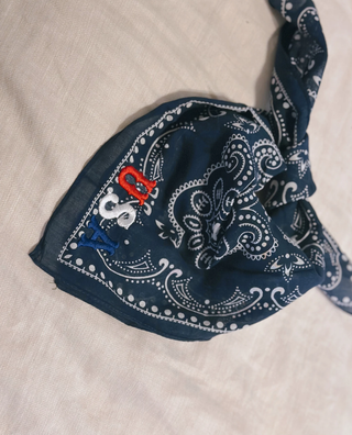USA embroidered bandana