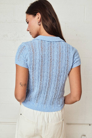 Clara Collar Blouse