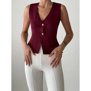 Two-Button Vest