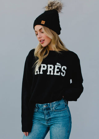 Black Apres Sweater