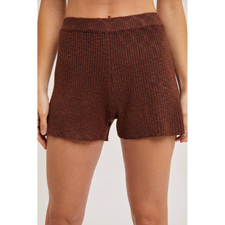 Knit Sleeveless Shorts Set