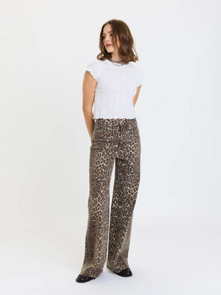 Far Out High Rise Wide Leg - Cool Cat