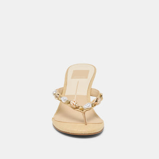 Daksie Heels Light Natural Raffia