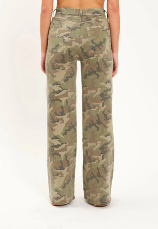 Far Out Patchpocket High Rise Wide Leg - Hideaway