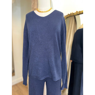 Sofia Soft V Neck Sweater Set