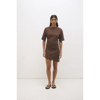 Liora Mini Dress - Fudge