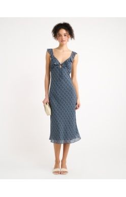 Butterfly Midi Dress