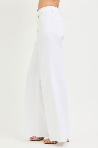 Pleated Wide Leg Pants