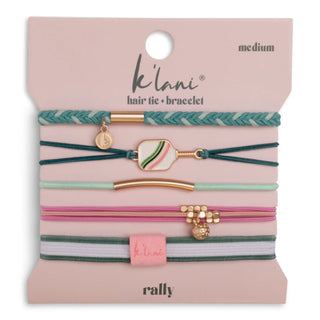 Rally pickleball K'lani hair tie bracelets