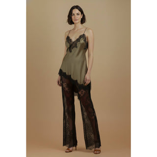 Satin Lace 2-Piece Set