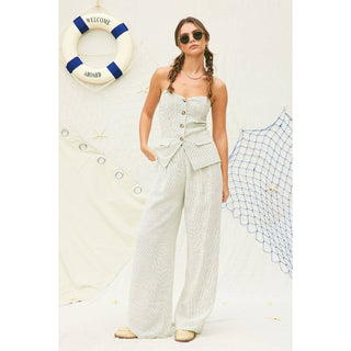 Pin Striped Set