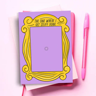 pop culture funny notepads friends edition