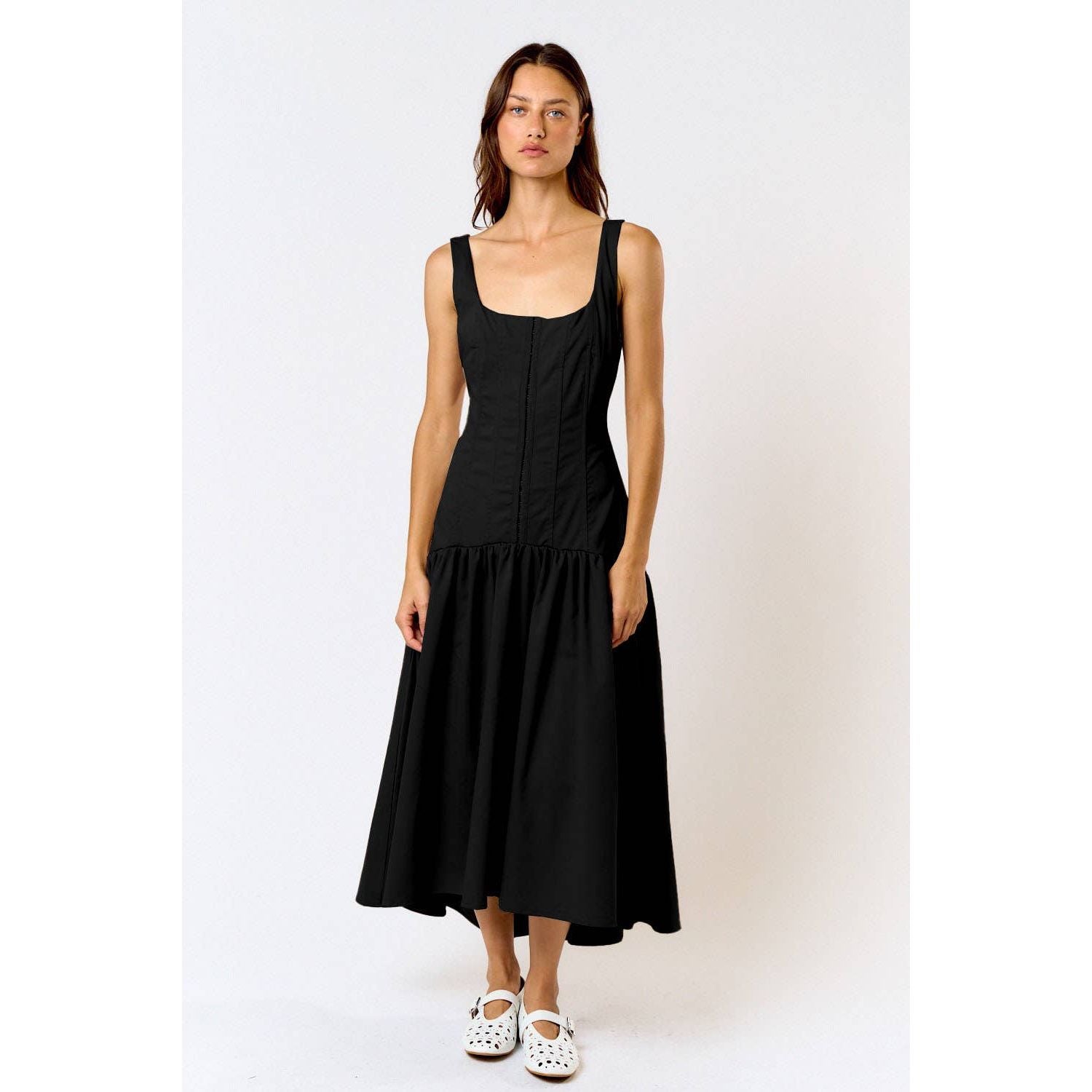Corset Drop Waist Dress ititaboutique Corset Drop Waist Dress ititaboutique