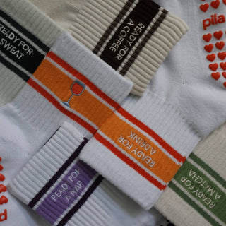 Ready for a Matcha Grip Socks