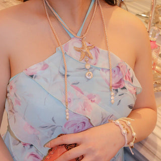 Sea Darling Starfish Rope Necklace