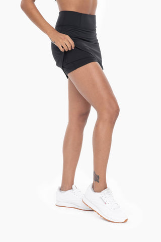 Venice Paneled Waist Skort