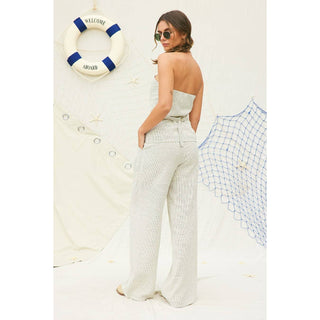 Pin Striped Set