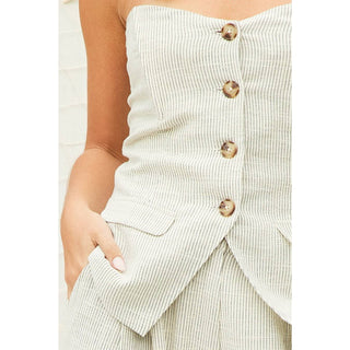 Pin Striped Set
