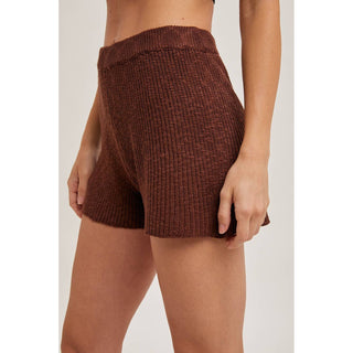 Knit Sleeveless Shorts Set