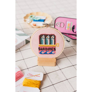Sardines Cross Stitch Kit