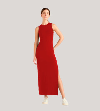 Bonnie Slit Dress - Sleeveless