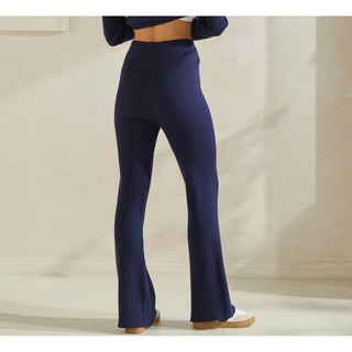 Button Front Sweater Top & Pants Set