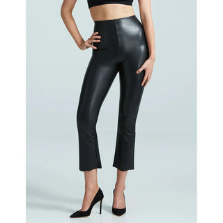 Commando faux leather cropped flare