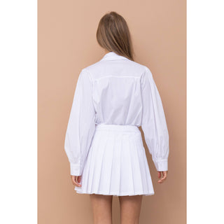 Poplin Shirt Dress