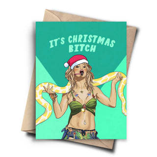 Britney Spears sassy Christmas card