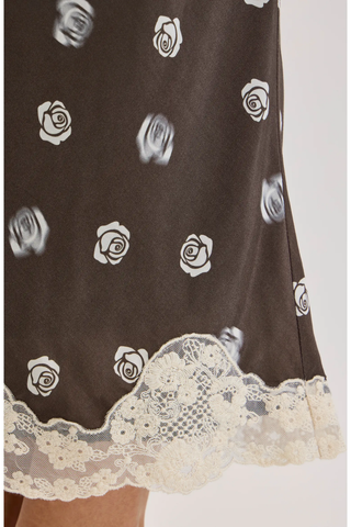 Alexi Skirt Brown Rose