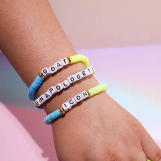 Icon  inspirational beaded bracelet