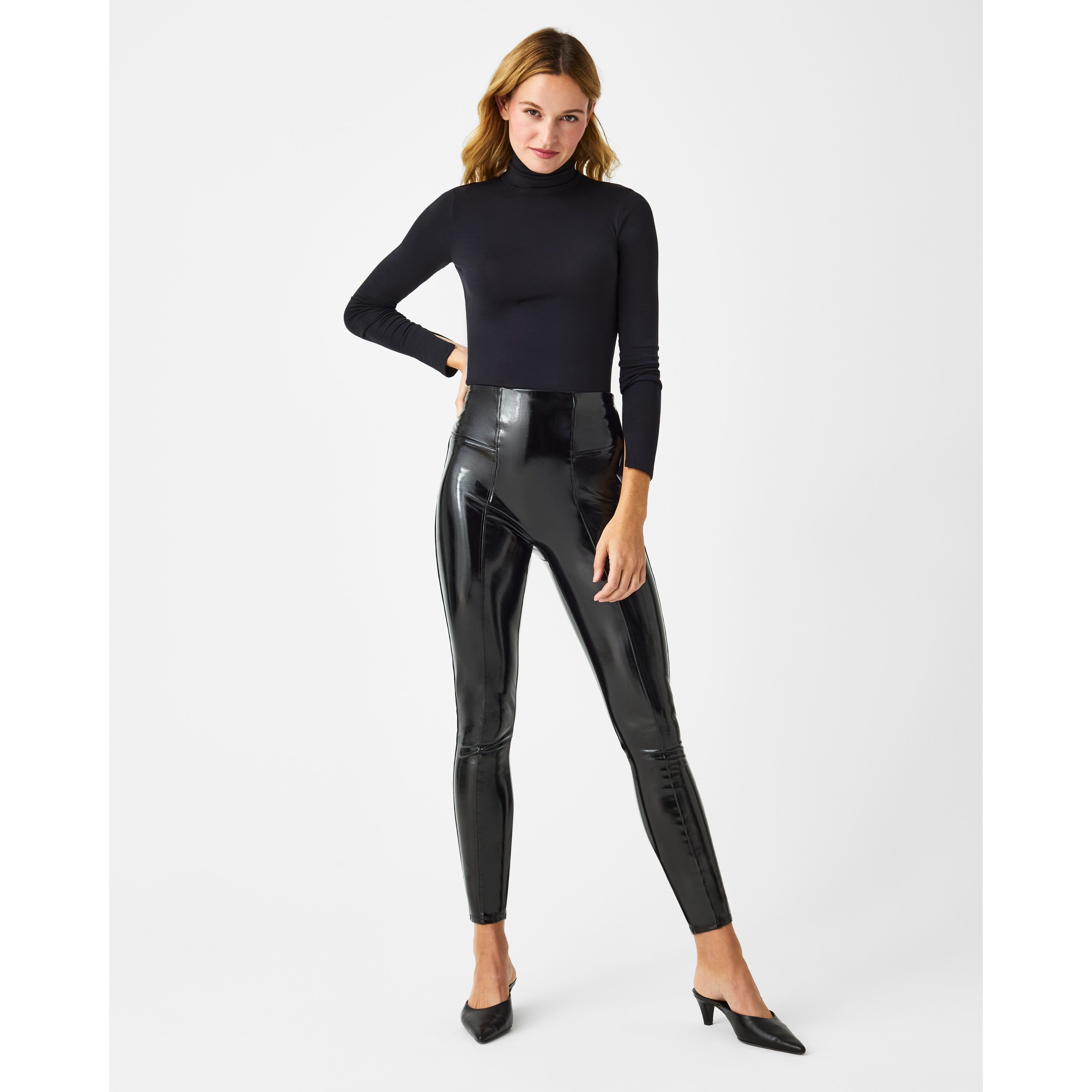 RD STYLE Faux Leather Legging